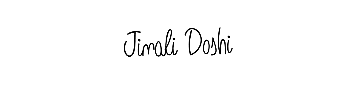 Also we have Jinali Doshi name is the best signature style. Create professional handwritten signature collection using Angelique-Rose-font-FFP autograph style. Jinali Doshi signature style 5 images and pictures png