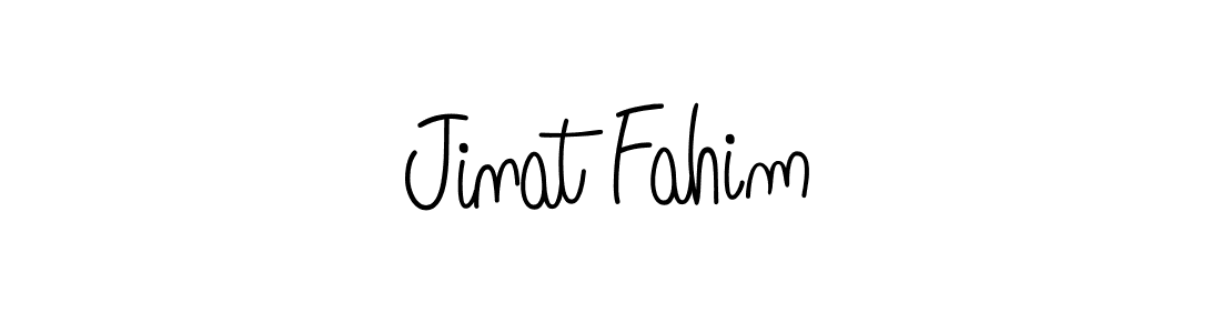 Make a beautiful signature design for name Jinat Fahim. Use this online signature maker to create a handwritten signature for free. Jinat Fahim signature style 5 images and pictures png