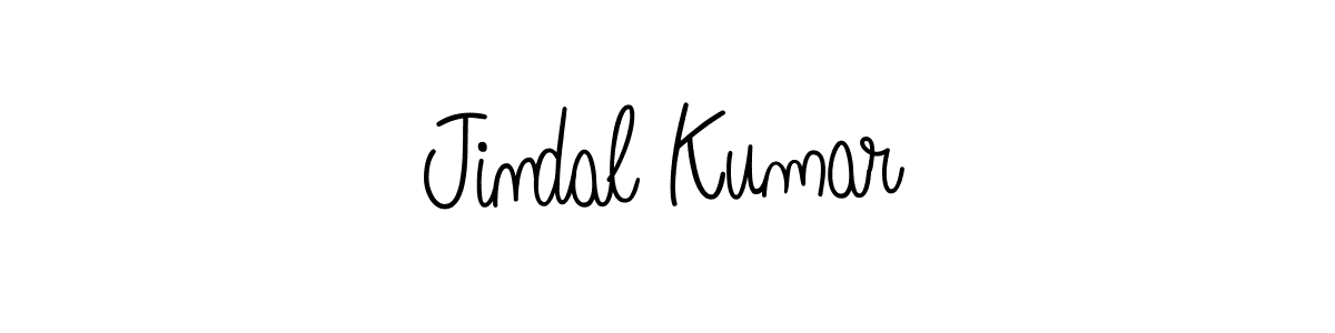 Create a beautiful signature design for name Jindal Kumar. With this signature (Angelique-Rose-font-FFP) fonts, you can make a handwritten signature for free. Jindal Kumar signature style 5 images and pictures png