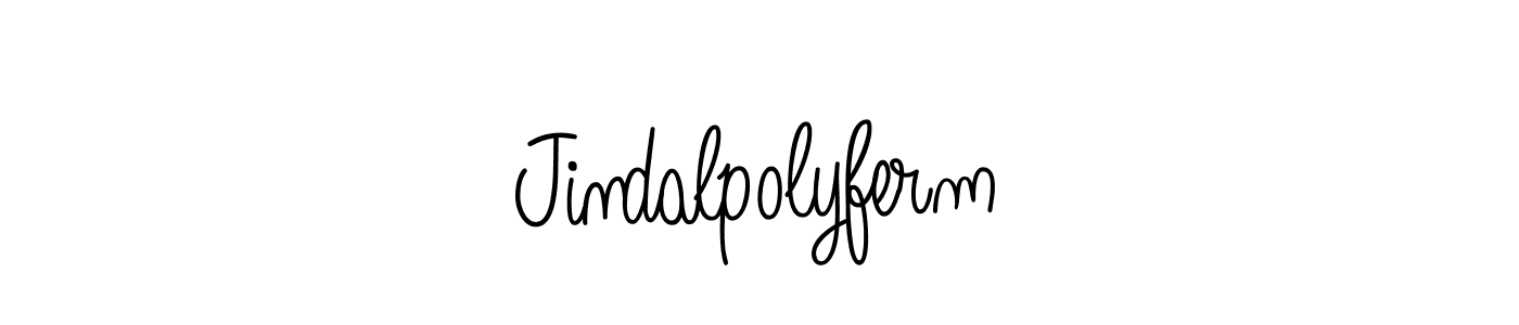 Create a beautiful signature design for name Jindalpolyferm. With this signature (Angelique-Rose-font-FFP) fonts, you can make a handwritten signature for free. Jindalpolyferm signature style 5 images and pictures png