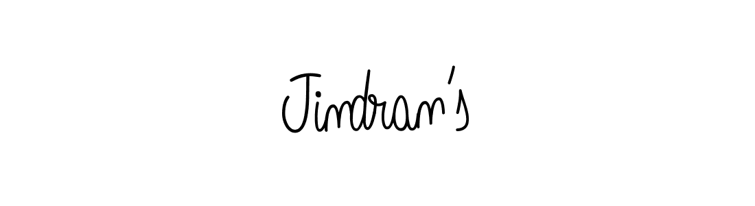 Use a signature maker to create a handwritten signature online. With this signature software, you can design (Angelique-Rose-font-FFP) your own signature for name Jindran’s. Jindran’s signature style 5 images and pictures png