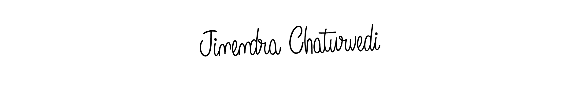 How to make Jinendra Chaturvedi signature? Angelique-Rose-font-FFP is a professional autograph style. Create handwritten signature for Jinendra Chaturvedi name. Jinendra Chaturvedi signature style 5 images and pictures png