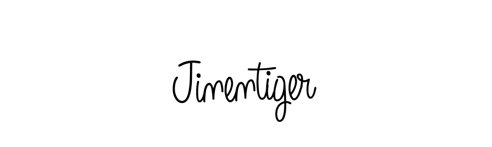 How to make Jinentiger name signature. Use Angelique-Rose-font-FFP style for creating short signs online. This is the latest handwritten sign. Jinentiger signature style 5 images and pictures png