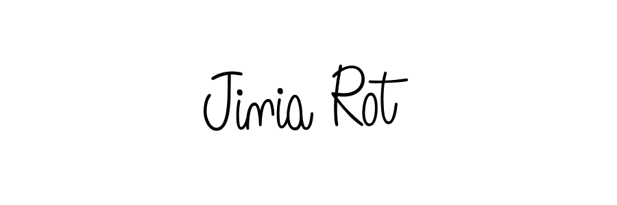 It looks lik you need a new signature style for name Jinia Rot. Design unique handwritten (Angelique-Rose-font-FFP) signature with our free signature maker in just a few clicks. Jinia Rot signature style 5 images and pictures png