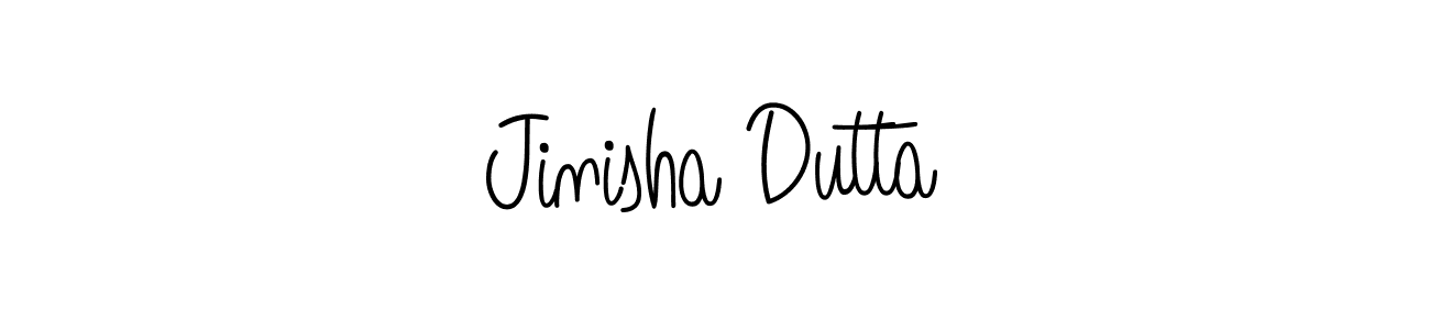 Angelique-Rose-font-FFP is a professional signature style that is perfect for those who want to add a touch of class to their signature. It is also a great choice for those who want to make their signature more unique. Get Jinisha Dutta name to fancy signature for free. Jinisha Dutta signature style 5 images and pictures png