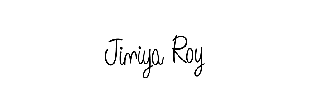 Also You can easily find your signature by using the search form. We will create Jiniya Roy name handwritten signature images for you free of cost using Angelique-Rose-font-FFP sign style. Jiniya Roy signature style 5 images and pictures png