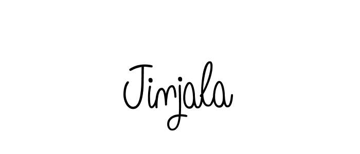 Also we have Jinjala name is the best signature style. Create professional handwritten signature collection using Angelique-Rose-font-FFP autograph style. Jinjala signature style 5 images and pictures png