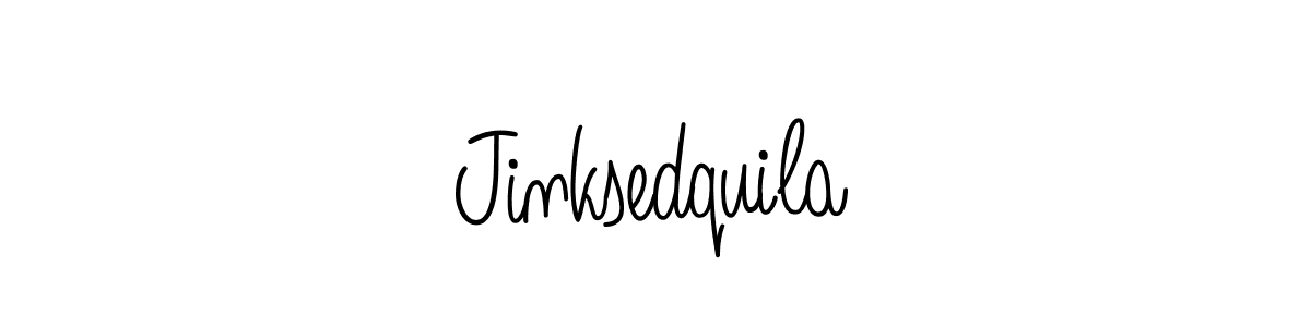 Also we have Jinksedquila name is the best signature style. Create professional handwritten signature collection using Angelique-Rose-font-FFP autograph style. Jinksedquila signature style 5 images and pictures png