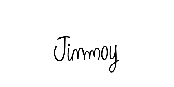 Jinmoy stylish signature style. Best Handwritten Sign (Angelique-Rose-font-FFP) for my name. Handwritten Signature Collection Ideas for my name Jinmoy. Jinmoy signature style 5 images and pictures png