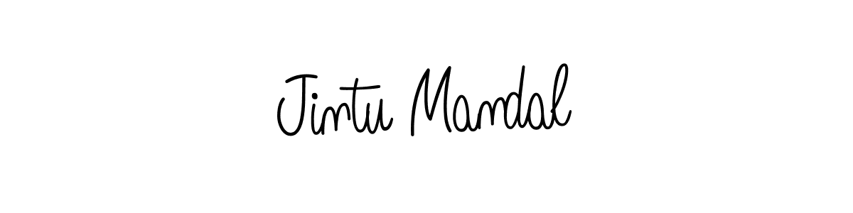Best and Professional Signature Style for Jintu Mandal. Angelique-Rose-font-FFP Best Signature Style Collection. Jintu Mandal signature style 5 images and pictures png