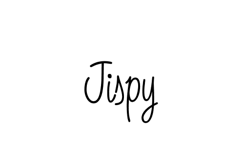 The best way (Angelique-Rose-font-FFP) to make a short signature is to pick only two or three words in your name. The name Jispy include a total of six letters. For converting this name. Jispy signature style 5 images and pictures png