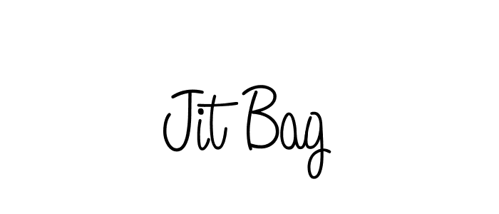 Make a beautiful signature design for name Jit Bag. Use this online signature maker to create a handwritten signature for free. Jit Bag signature style 5 images and pictures png