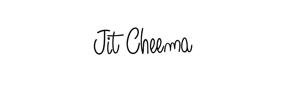 Create a beautiful signature design for name Jit Cheema. With this signature (Angelique-Rose-font-FFP) fonts, you can make a handwritten signature for free. Jit Cheema signature style 5 images and pictures png
