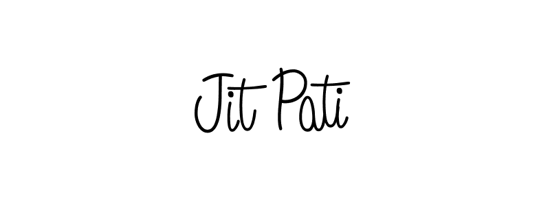 Best and Professional Signature Style for Jit Pati. Angelique-Rose-font-FFP Best Signature Style Collection. Jit Pati signature style 5 images and pictures png