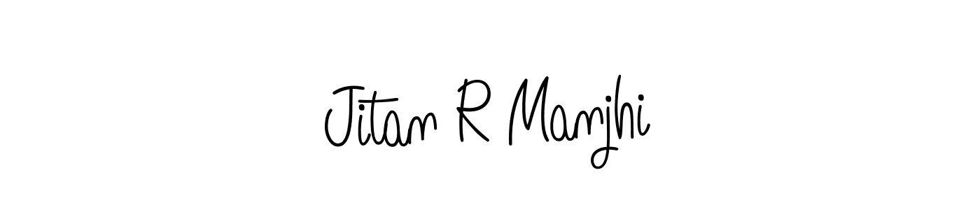 This is the best signature style for the Jitan R Manjhi name. Also you like these signature font (Angelique-Rose-font-FFP). Mix name signature. Jitan R Manjhi signature style 5 images and pictures png