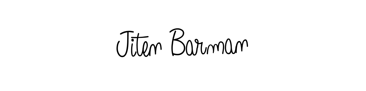 Once you've used our free online signature maker to create your best signature Angelique-Rose-font-FFP style, it's time to enjoy all of the benefits that Jiten Barman name signing documents. Jiten Barman signature style 5 images and pictures png