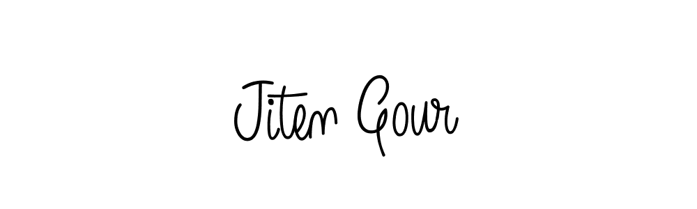 if you are searching for the best signature style for your name Jiten Gour. so please give up your signature search. here we have designed multiple signature styles  using Angelique-Rose-font-FFP. Jiten Gour signature style 5 images and pictures png