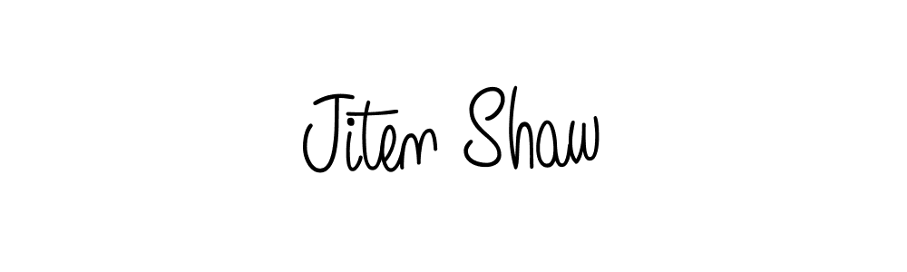 You should practise on your own different ways (Angelique-Rose-font-FFP) to write your name (Jiten Shaw) in signature. don't let someone else do it for you. Jiten Shaw signature style 5 images and pictures png