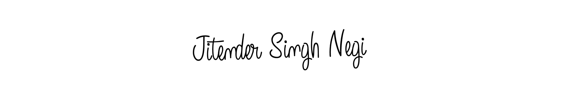 It looks lik you need a new signature style for name Jitender Singh Negi. Design unique handwritten (Angelique-Rose-font-FFP) signature with our free signature maker in just a few clicks. Jitender Singh Negi signature style 5 images and pictures png