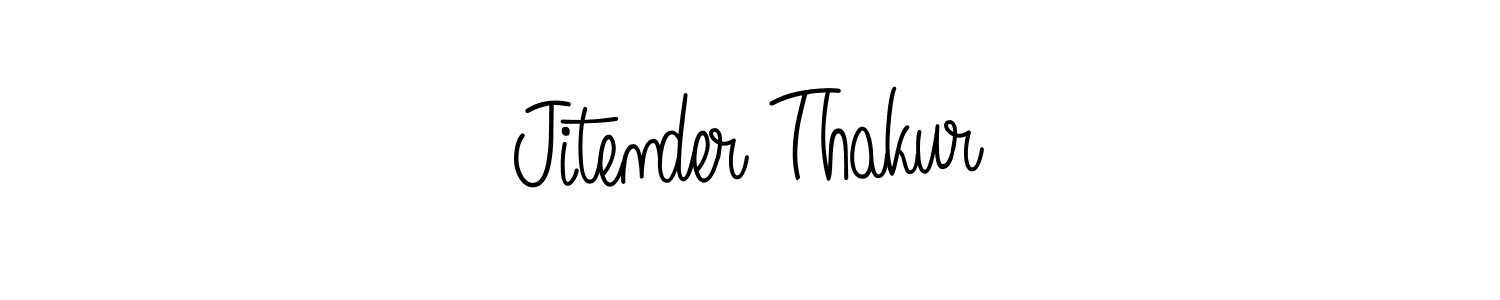 Make a beautiful signature design for name Jitender Thakur. Use this online signature maker to create a handwritten signature for free. Jitender Thakur signature style 5 images and pictures png