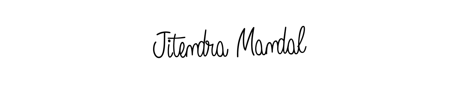 It looks lik you need a new signature style for name Jitendra Mandal. Design unique handwritten (Angelique-Rose-font-FFP) signature with our free signature maker in just a few clicks. Jitendra Mandal signature style 5 images and pictures png