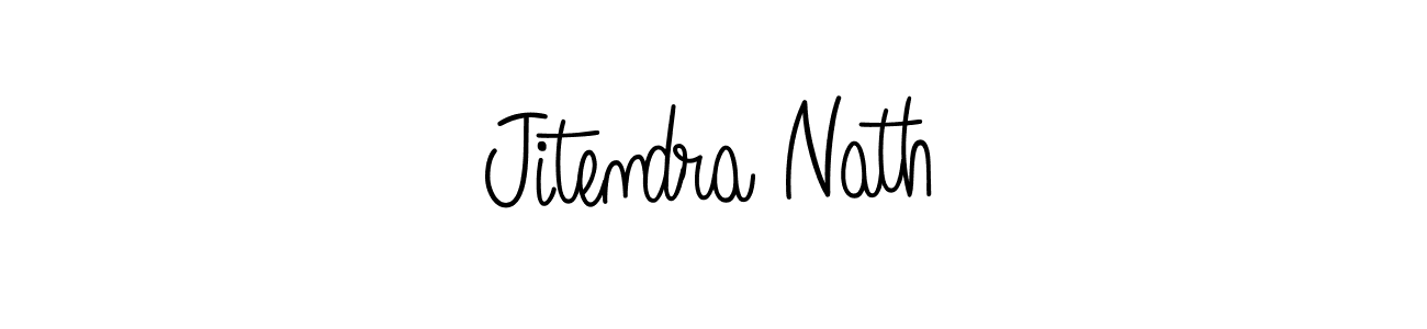 Create a beautiful signature design for name Jitendra Nath. With this signature (Angelique-Rose-font-FFP) fonts, you can make a handwritten signature for free. Jitendra Nath signature style 5 images and pictures png