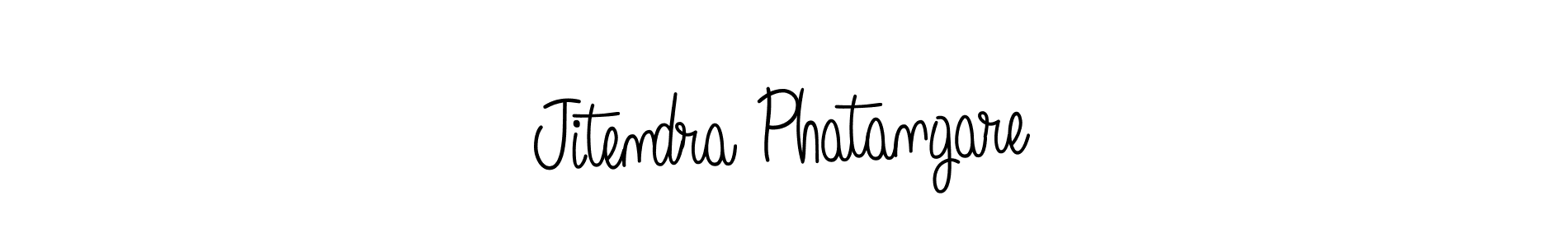 Once you've used our free online signature maker to create your best signature Angelique-Rose-font-FFP style, it's time to enjoy all of the benefits that Jitendra Phatangare name signing documents. Jitendra Phatangare signature style 5 images and pictures png