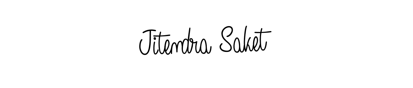 Check out images of Autograph of Jitendra Saket name. Actor Jitendra Saket Signature Style. Angelique-Rose-font-FFP is a professional sign style online. Jitendra Saket signature style 5 images and pictures png