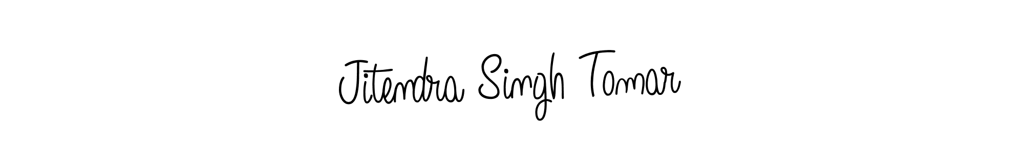 Make a beautiful signature design for name Jitendra Singh Tomar. With this signature (Angelique-Rose-font-FFP) style, you can create a handwritten signature for free. Jitendra Singh Tomar signature style 5 images and pictures png