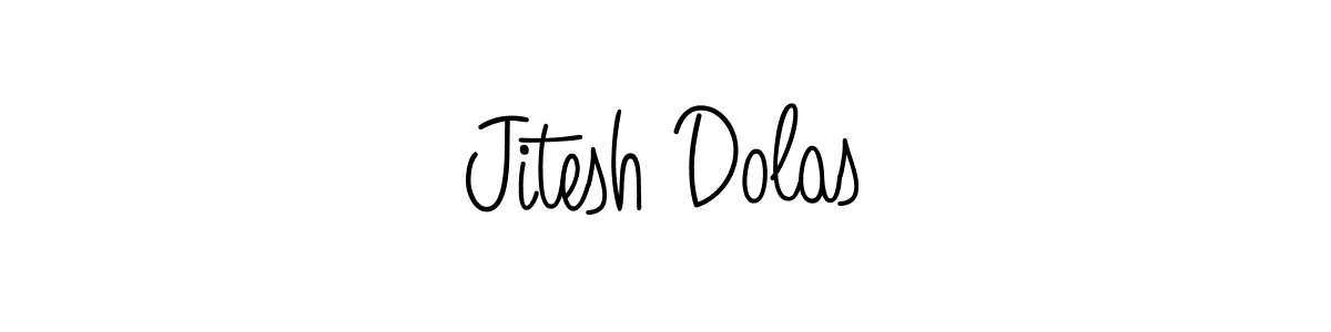 Make a beautiful signature design for name Jitesh Dolas. Use this online signature maker to create a handwritten signature for free. Jitesh Dolas signature style 5 images and pictures png