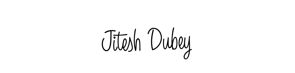 Best and Professional Signature Style for Jitesh Dubey. Angelique-Rose-font-FFP Best Signature Style Collection. Jitesh Dubey signature style 5 images and pictures png
