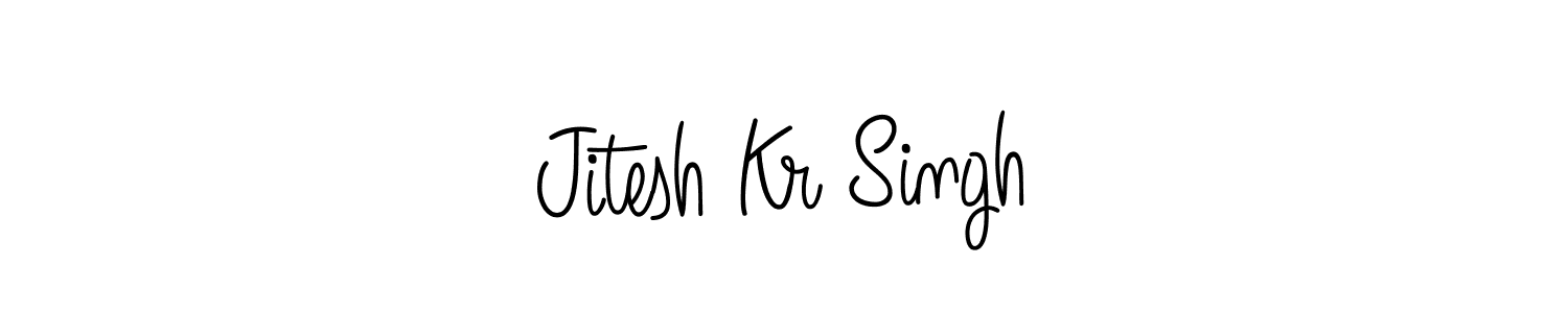 Once you've used our free online signature maker to create your best signature Angelique-Rose-font-FFP style, it's time to enjoy all of the benefits that Jitesh Kr Singh name signing documents. Jitesh Kr Singh signature style 5 images and pictures png