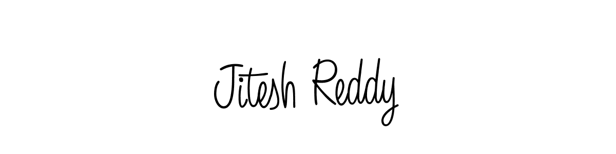 Best and Professional Signature Style for Jitesh Reddy. Angelique-Rose-font-FFP Best Signature Style Collection. Jitesh Reddy signature style 5 images and pictures png