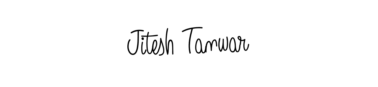 Make a short Jitesh Tanwar signature style. Manage your documents anywhere anytime using Angelique-Rose-font-FFP. Create and add eSignatures, submit forms, share and send files easily. Jitesh Tanwar signature style 5 images and pictures png