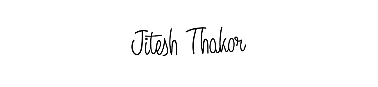 Once you've used our free online signature maker to create your best signature Angelique-Rose-font-FFP style, it's time to enjoy all of the benefits that Jitesh Thakor name signing documents. Jitesh Thakor signature style 5 images and pictures png