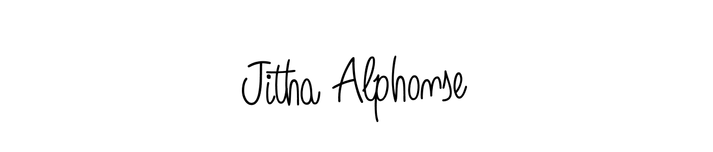 Check out images of Autograph of Jitha Alphonse name. Actor Jitha Alphonse Signature Style. Angelique-Rose-font-FFP is a professional sign style online. Jitha Alphonse signature style 5 images and pictures png