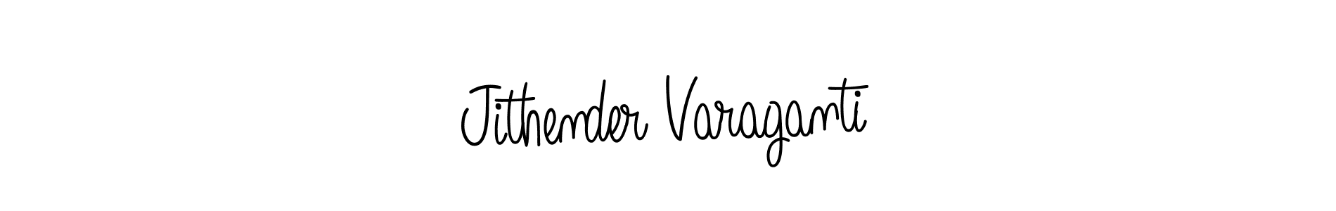 Make a beautiful signature design for name Jithender Varaganti. Use this online signature maker to create a handwritten signature for free. Jithender Varaganti signature style 5 images and pictures png