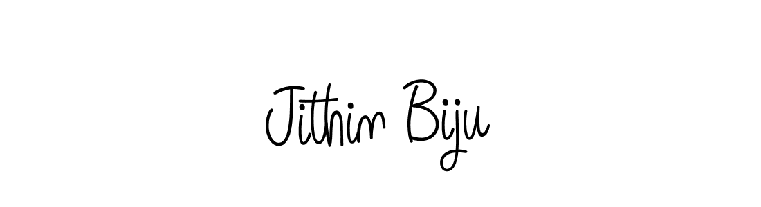 Create a beautiful signature design for name Jithin Biju. With this signature (Angelique-Rose-font-FFP) fonts, you can make a handwritten signature for free. Jithin Biju signature style 5 images and pictures png