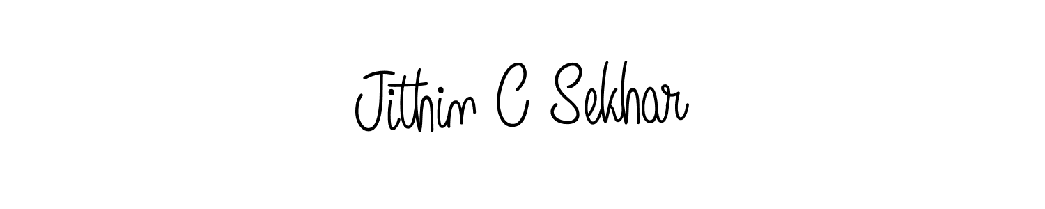 This is the best signature style for the Jithin C Sekhar name. Also you like these signature font (Angelique-Rose-font-FFP). Mix name signature. Jithin C Sekhar signature style 5 images and pictures png
