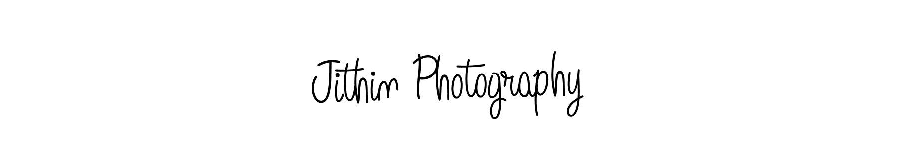Jithin Photography stylish signature style. Best Handwritten Sign (Angelique-Rose-font-FFP) for my name. Handwritten Signature Collection Ideas for my name Jithin Photography. Jithin Photography signature style 5 images and pictures png
