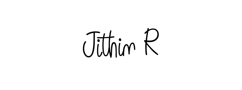 How to Draw Jithin R signature style? Angelique-Rose-font-FFP is a latest design signature styles for name Jithin R. Jithin R signature style 5 images and pictures png