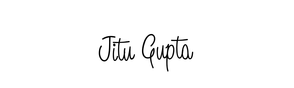 if you are searching for the best signature style for your name Jitu Gupta. so please give up your signature search. here we have designed multiple signature styles  using Angelique-Rose-font-FFP. Jitu Gupta signature style 5 images and pictures png