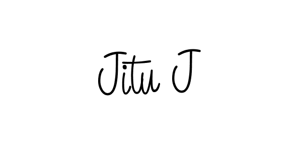 Check out images of Autograph of Jitu J name. Actor Jitu J Signature Style. Angelique-Rose-font-FFP is a professional sign style online. Jitu J signature style 5 images and pictures png