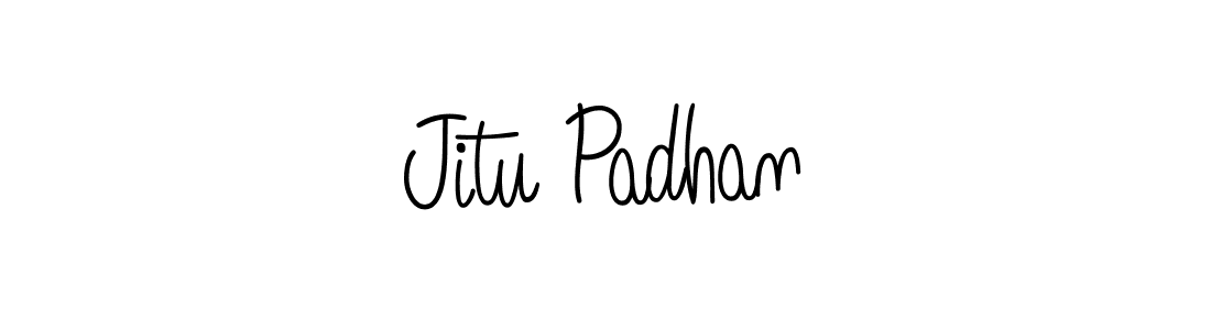 if you are searching for the best signature style for your name Jitu Padhan. so please give up your signature search. here we have designed multiple signature styles  using Angelique-Rose-font-FFP. Jitu Padhan signature style 5 images and pictures png