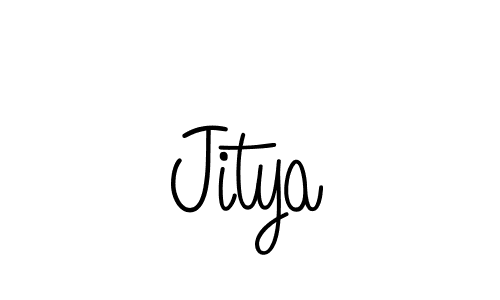 Best and Professional Signature Style for Jitya. Angelique-Rose-font-FFP Best Signature Style Collection. Jitya signature style 5 images and pictures png