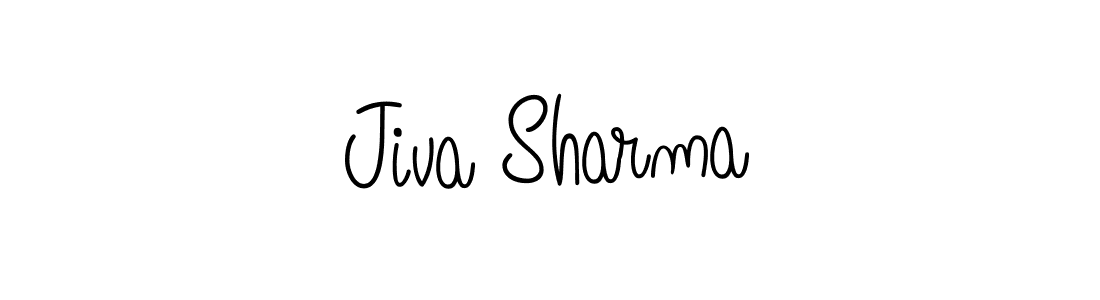 It looks lik you need a new signature style for name Jiva Sharma. Design unique handwritten (Angelique-Rose-font-FFP) signature with our free signature maker in just a few clicks. Jiva Sharma signature style 5 images and pictures png