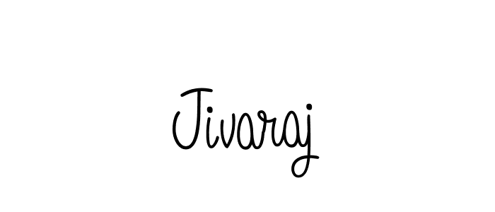 The best way (Angelique-Rose-font-FFP) to make a short signature is to pick only two or three words in your name. The name Jivaraj include a total of six letters. For converting this name. Jivaraj signature style 5 images and pictures png