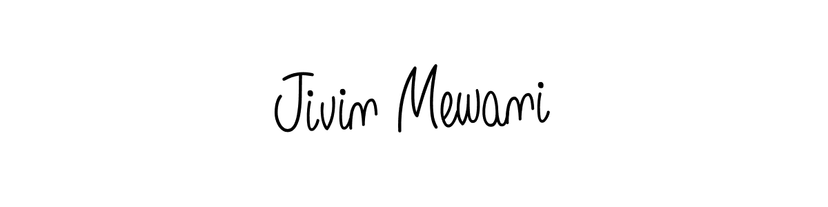 Also You can easily find your signature by using the search form. We will create Jivin Mewani name handwritten signature images for you free of cost using Angelique-Rose-font-FFP sign style. Jivin Mewani signature style 5 images and pictures png