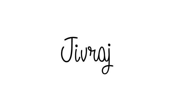 Create a beautiful signature design for name Jivraj. With this signature (Angelique-Rose-font-FFP) fonts, you can make a handwritten signature for free. Jivraj signature style 5 images and pictures png