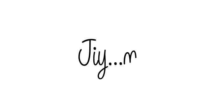 Make a beautiful signature design for name Jiy...n. Use this online signature maker to create a handwritten signature for free. Jiy...n signature style 5 images and pictures png
